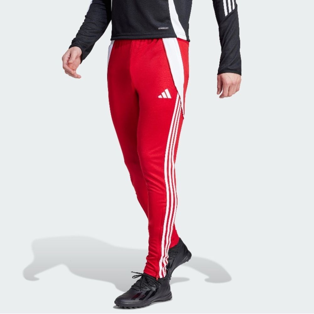 NWT Adidas Tiro 24 Training Pants Men's Size XL Joggers Red White Pockets Soccer